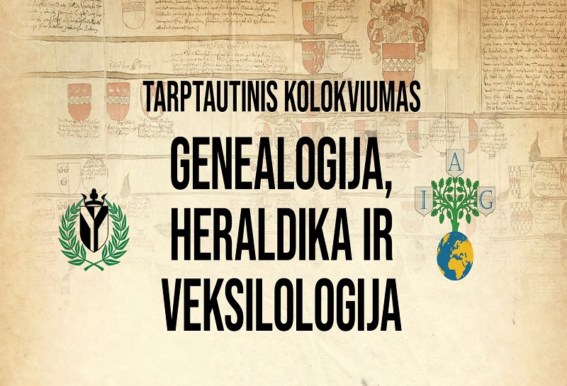 Kviečiame į tarptautinį kolokviumą „Genealogija, heraldika ir veksilologija“
